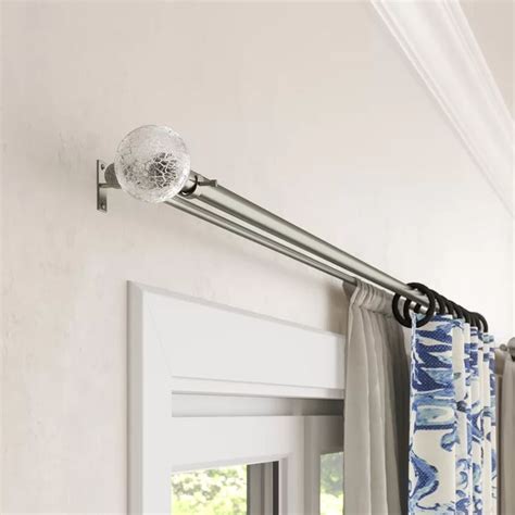 Three Posts Sheena Double Curtain Rod And Hardware Set Wayfair