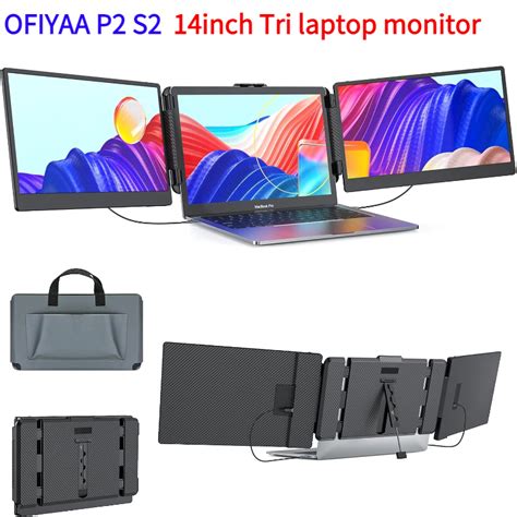 Wilkl Ofiyaa P S Inch Portable Monitor Screen For Laptop Extender