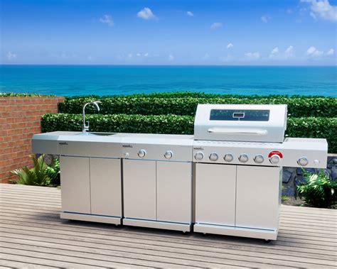 Buy Nexgrill Cucina Bbq Island Inc 6 Burner Bbq Sink And Range At