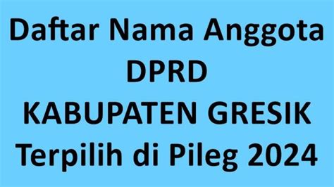 Daftar Lengkap Nama Nama Anggota Dprd Provinsi Kepulauan Riau Terpilih