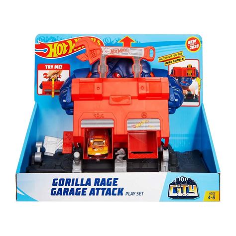 Hot Wheels Creature Mostruose Playset Gorilla TOYS ONE