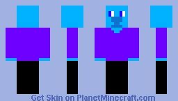 bluey Minecraft Skin