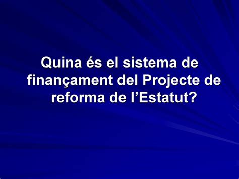 Jornada Sobre El Projecte De Reforma De Lestatut Dautonomia De