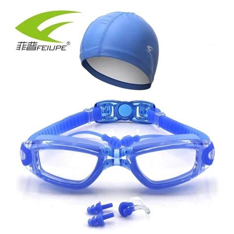 Feiupe Swim Goggles Waterproof Swimming Diving Glasses Anti Fog Hd