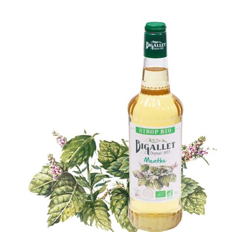 Sirop De Menthe BIO Bigallet