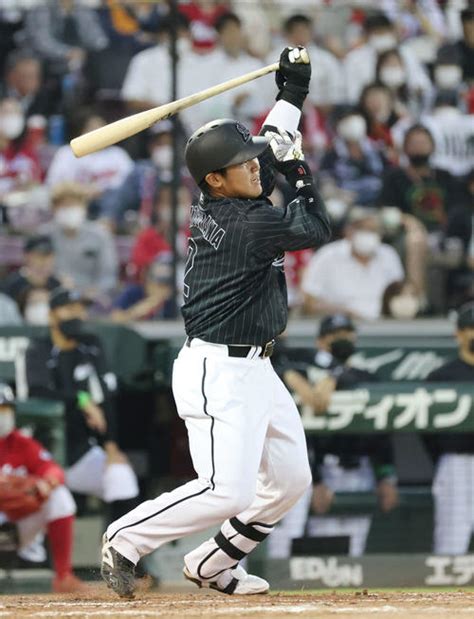 【ロッテ】松川虎生5回2死広島床田からタイムリー 高卒新人野手の交流戦適時打は球団史上初 プロ野球 日刊スポーツ