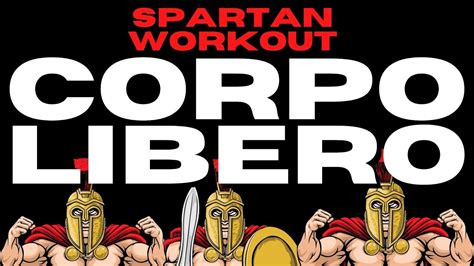 Spartan Workout Allenamento Funzionale A Corpo Libero Youtube