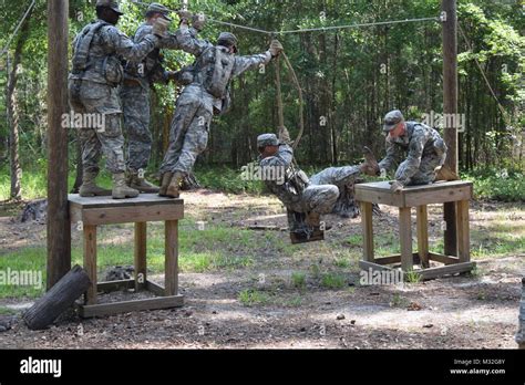 Fort Stewart Ga July 20 2015 Georgia Army National Guardsmen Of