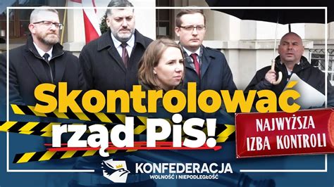 Składamy wniosek do NIK o kontrolę w Ministerstwie Zdrowia Konfederacja