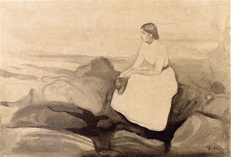 Inger On The Beach Edward Munch Edvard Munch Beach