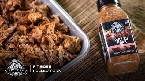 Pit Boss Pulled Pork Youtube