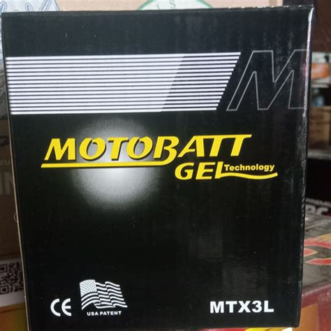 Jual Aki Kering Motobatt Gel Mtx3l 12v Aki Motor Rx King Ninja R Kota