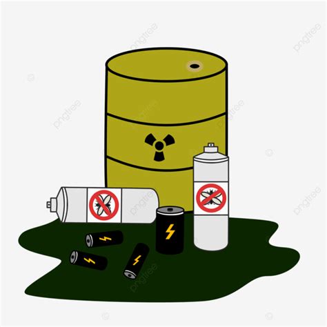 Limbah B3, Waste, Hazardous Waste, Limbahb3 PNG and Vector with ...