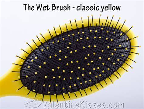 Valentine Kisses The Wet Brush In Classic Yellow Pics Review