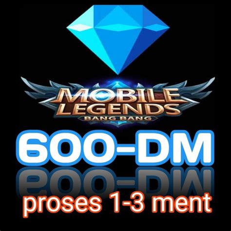 Jual Top Up Diamonds Mobile Legends Legal Murah 600 Diamonds Di Lapak Kumpulan Koin Bukalapak