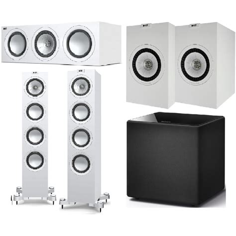 KEF Q950 5 1 Home Theatre Speaker Package White