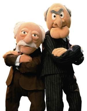 Statler & Waldorf from THE MUPPETS (opening in theatres everywhere this ...