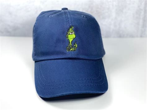 The Grinch Dad Hat Epic Grinch Cap Custom Etsy