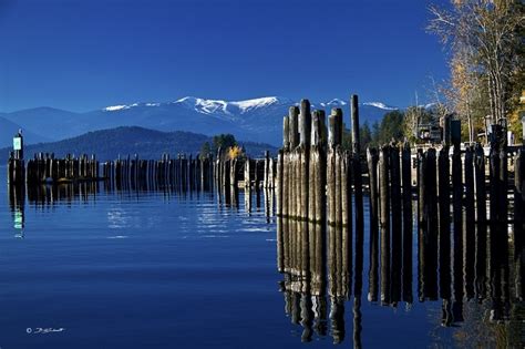 Schweitzer Ski Resort From The Boatworks Marina At Sunnyside Point On