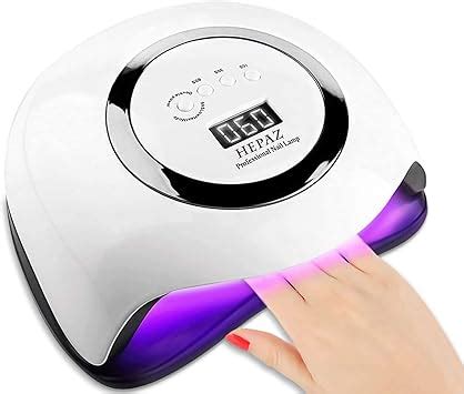 HEPAZ Lampara LED Uñas Profesional Secador de Uñas LED UV Lampara Uñas