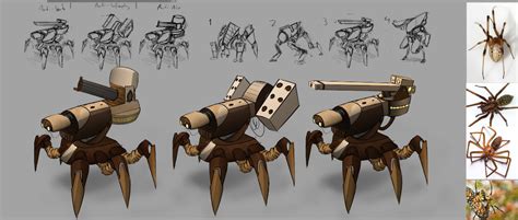 ArtStation - Spider mech, Marek .K | Mech, Spider, Sci fi games