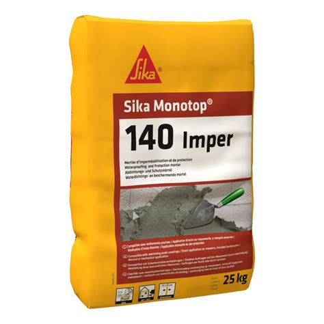 Sika Monotop Imper Argamassa Impermeabilizante Sika