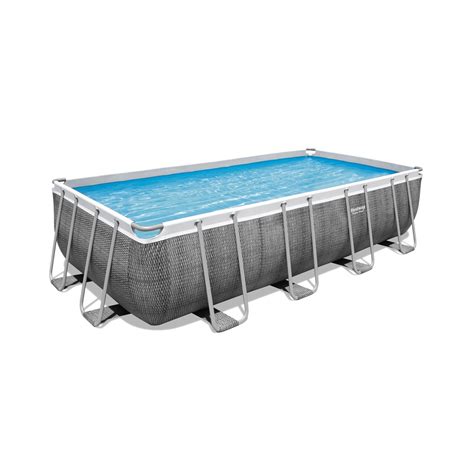 Piscina Fuori Terra Tubolare In Pvc Acciaio Bestway Pw Steelframe