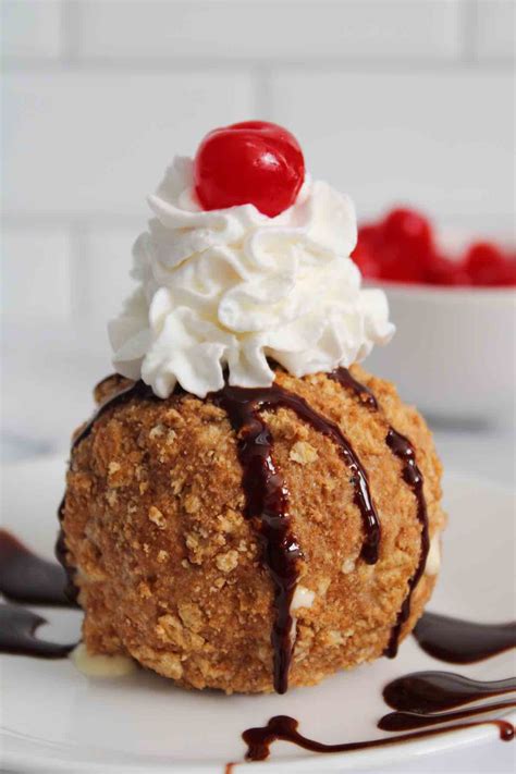 Deep Fried Ice Cream Recipe