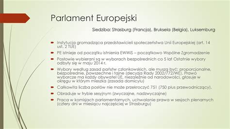 Instytucje Ue Ppt Pobierz