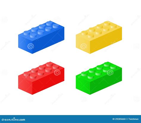 Lego Bricks Stock Vector Illustration Of Danish Model