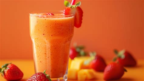 Aardbei Mango Smoothie Recept Eetse