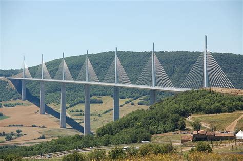 HD wallpaper: fog, france, millau, viaduct | Wallpaper Flare