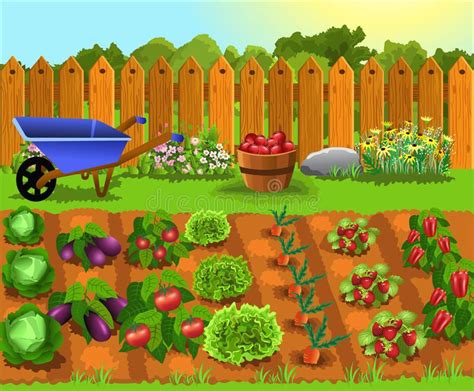 Garden Images In Cartoon Gardenity