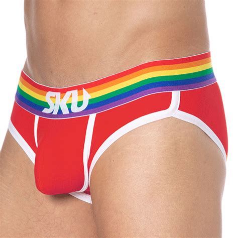 Emporio Armani Core Logoband Cotton Briefs Red Inderwear