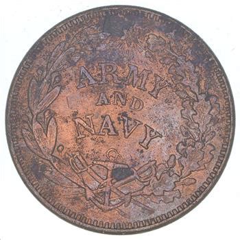 Authentic ORIGINAL Civil War Token Army Navy The Federal Union It