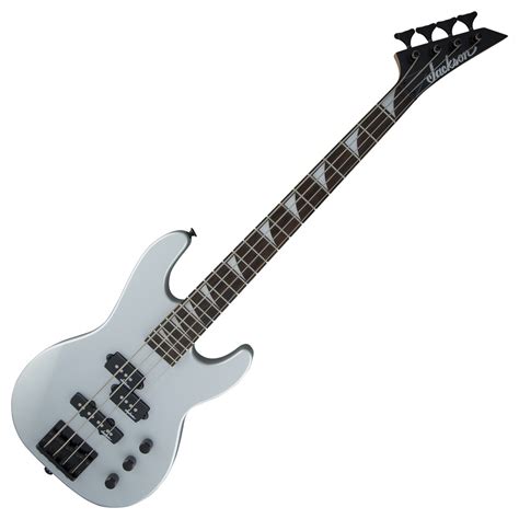 Disc Jackson Js1x Concert Bass Minion Bass Guitar Satin Silver Gear4music