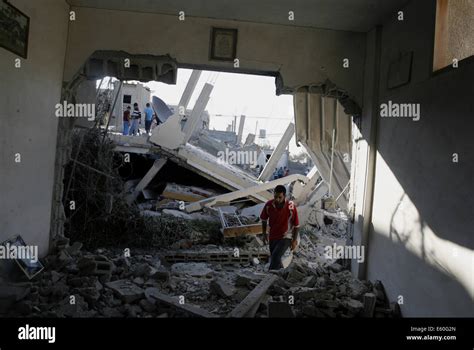 Rafah Franja De Gaza Territorio Palestino Aug Los