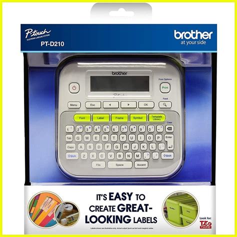 Brother P Touch Ptd Ptd Easy To Use Label Maker One Touch Keys