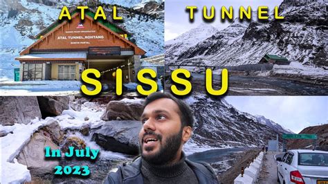 Sissu Himachal Pradesh Sissu Waterfall Atal Tunnel Sissu 2023