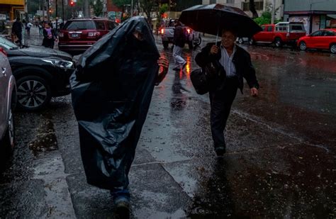 Tras El Fr O Llueve Y Graniza En La Cdmx