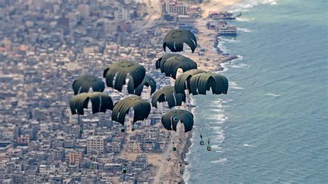 RAF Successfully Completes Second Airdrop Of Essential Aid To Gaza