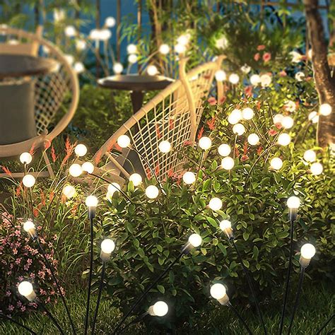 Dufuso Lumiere Solaire Exterieur Jardin Decoration Pi Ces Led