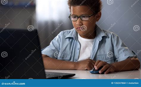 Nerdy Kid Typing Img Bachue