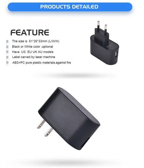 5v 1a Usb Power Adapter 5w Ac Dc 5v 1000ma Usb Charger With Ulcul