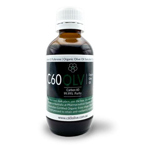 C60 Australian Organic Olive Oil With 9999 Pure Carbon 60 100ml Naturopathic Care