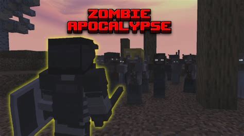 Perfect Addon To Turn Minecraft Pe Into A Zombie Apocalypse Survival Youtube