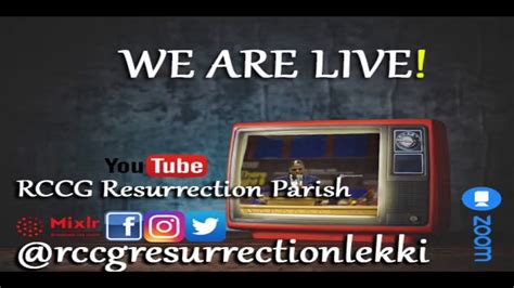 Rccg Resurrection Parish Online Sunday Service July 19th 2020 Live