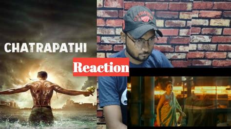 Chatrapathi Trailer Reaction Bellamkonda Sai Sreenivas Nusrat