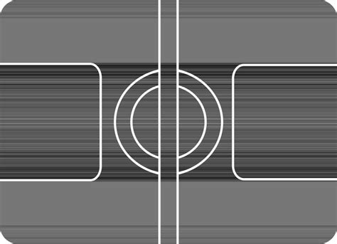 Basketball court in black and white color. 24392300 Vector Art at Vecteezy