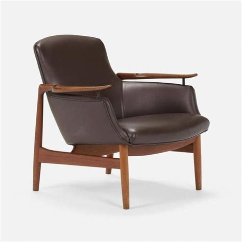 Finn Juhl Lounge Chair Model NV 5 In United States